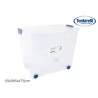 Scatola con Ruote per Organizzare Tontarelli 59 x 38'5 x 47'5 cm (4 Unità)