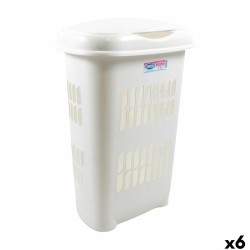 Secchio contenitore Tontarelli Bianco 55 L 46 x 34 x 64 cm (6 Unità)