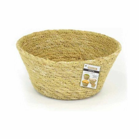 Cestino Multiuso Privilege Erba di mare Rotondo Rotonda 18 x 8 cm (24 Unità)