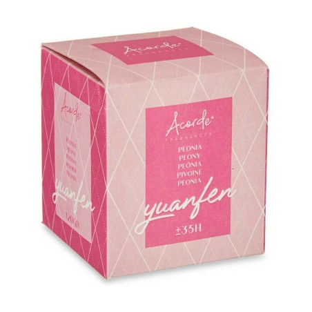 Candela Profumata Acorde 86482 Peonia 120 g (12 Unità)