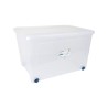 Scatola con Ruote per Organizzare Tontarelli 78,2 x 58,2 x 47 cm (3 Unità)
