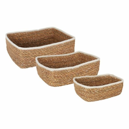 Set di Cestini Privilege   3 Pezzi vimini Rettangolare (3 Pezzi) (4 Unità)