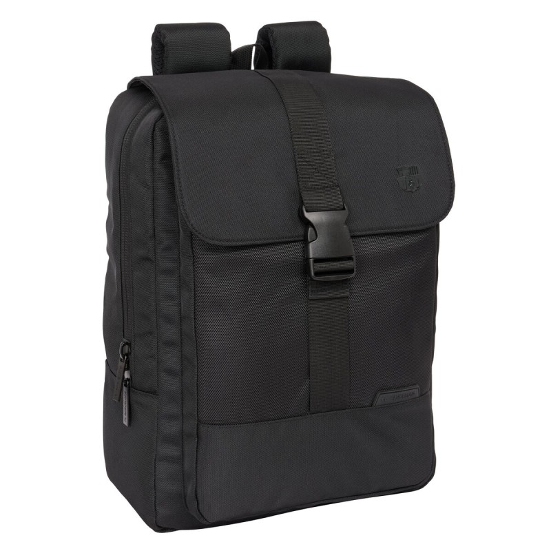 Zaino per Portatile F.C. Barcelona Premium Nero 29 x 39 x 12 cm Zaino per Portatile F.C. Barcelona Premium Nero 29 x 39 x 12 cm
