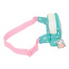 Marsupio Peppa Pig Pretty flowers Giallo Menta 14 x 11 x 4 cm