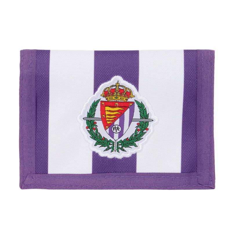 Portatessere e Portafogli Unisex Real Valladolid C.F. Bianco Viola Portatessere e Portafogli Unisex Real Valladolid C.F. Bianco Viola
