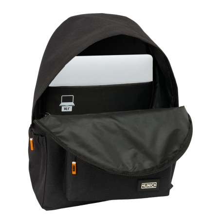 Zaino per Portatile Munich Lagoon Nero 31 x 43 x 13 cm