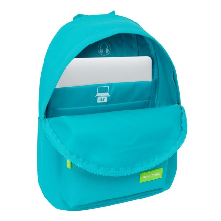 Zaino per Portatile Benetton benetton Azzurro 31 x 41 x 16 cm