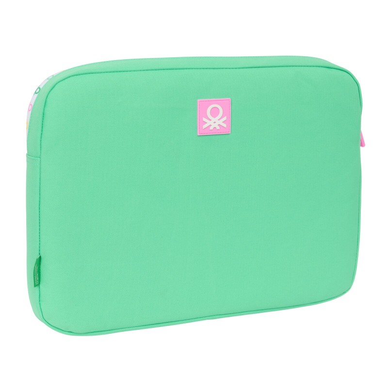 Custodia per Portatile Benetton Mint Verde 15,6'' 39,5 x 27,5 x 3,5 cm Custodia per Portatile Benetton Mint Verde 15,6'' 39,5 x 27,5 x 3,5 cm