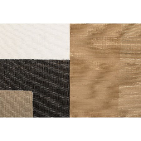 Quadro Home ESPRIT Marrone Beige Astratto Città 80 x 4,5 x 100 cm (2 Unità)