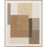 Quadro Home ESPRIT Marrone Beige Astratto Città 80 x 4,5 x 100 cm (2 Unità)