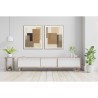 Quadro Home ESPRIT Marrone Beige Astratto Città 80 x 4,5 x 100 cm (2 Unità)