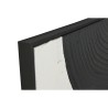 Quadro Home ESPRIT Bianco Nero Astratto 103 x 4,3 x 143 cm (2 Unità)
