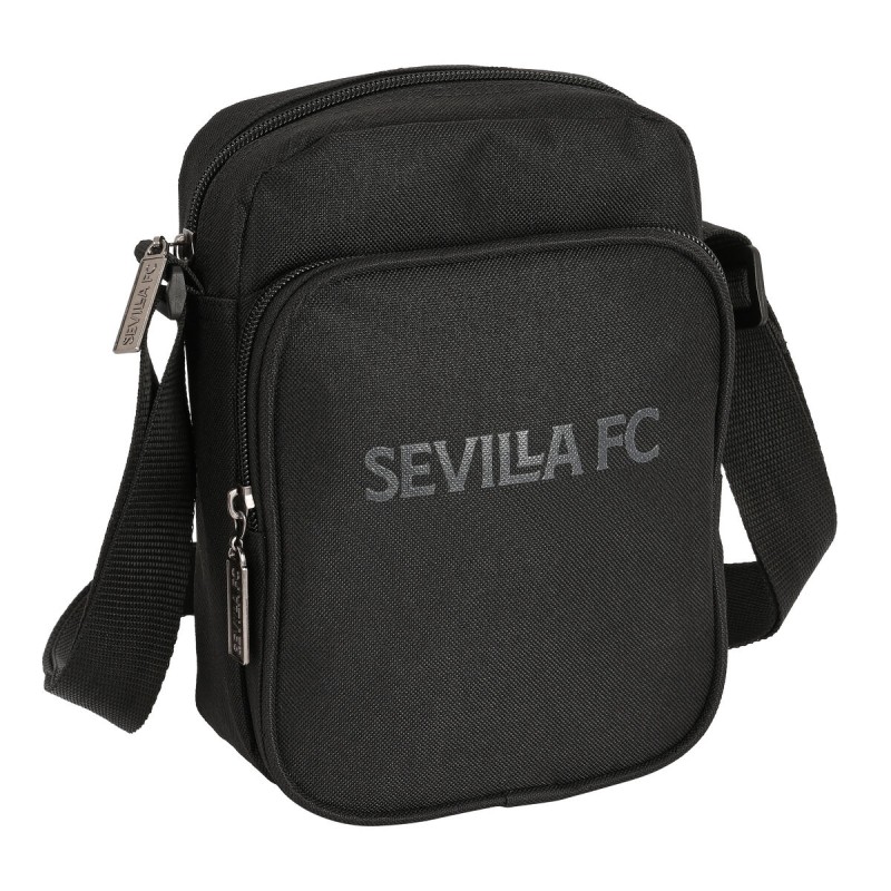 Borsa a Tracolla Sevilla Fútbol Club Teen 16 x 22 x 6 cm Nero Borsa a Tracolla Sevilla Fútbol Club Teen 16 x 22 x 6 cm Nero