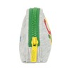 Portamonete Benetton Pop Grigio (9.5 x 7 x 3 cm)
