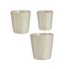 Set di Vasi Ibergarden LINCE PQ - 7044 Grigio Argilla (6 Unità)