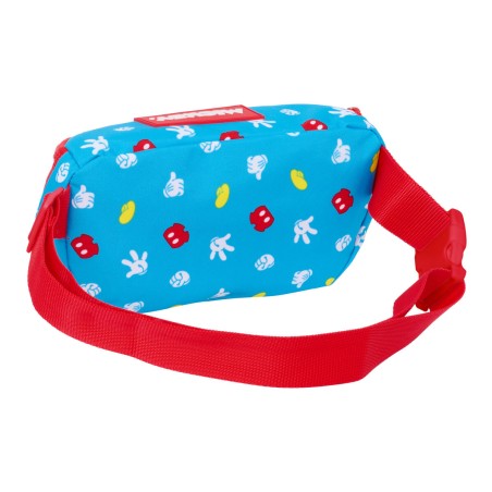 Marsupio Mickey Mouse Clubhouse Fantastic Azzurro Rosso 23 x 14 x 9 cm