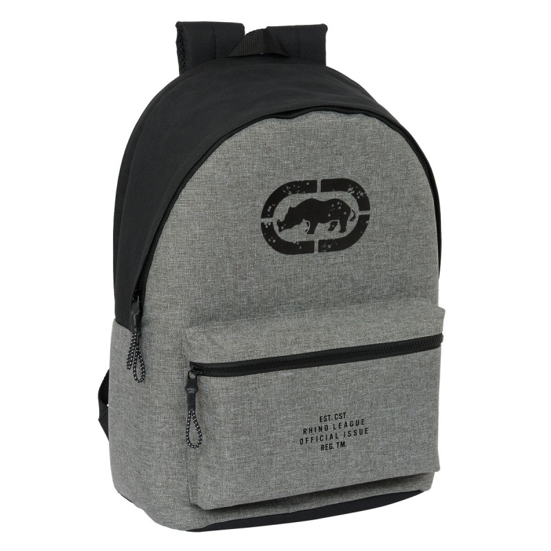 Zaino per Portatile Eckō Unltd. Rhino Nero Grigio 31 x 44 x 18 cm Zaino per Portatile Eckō Unltd. Rhino Nero Grigio 31 x 44 x 18 cm