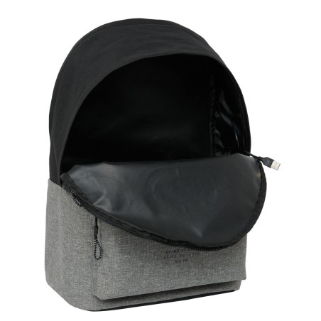 Zaino per Portatile Eckō Unltd. Rhino Nero Grigio 31 x 44 x 18 cm