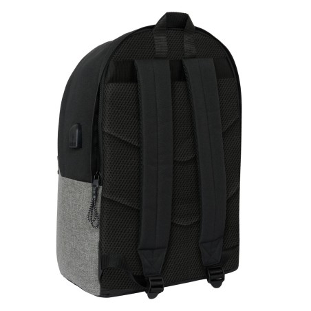 Zaino per Portatile Eckō Unltd. Rhino Nero Grigio 31 x 44 x 18 cm