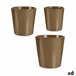Set di Vasi Ibergarden LINCE PQ - 7006 Taupé Argilla (6 Unità)