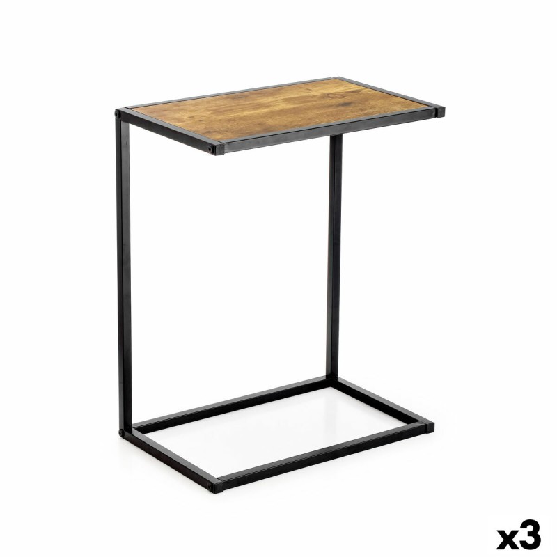 Tavolo aggiuntivo Confortime Marrone Nero 40 x 25 x 50 cm (3 Unità) Tavolo aggiuntivo Confortime Marrone Nero 40 x 25 x 50 cm (3 Unità)