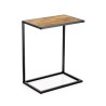 Tavolo aggiuntivo Confortime Marrone Nero 40 x 25 x 50 cm (3 Unità)