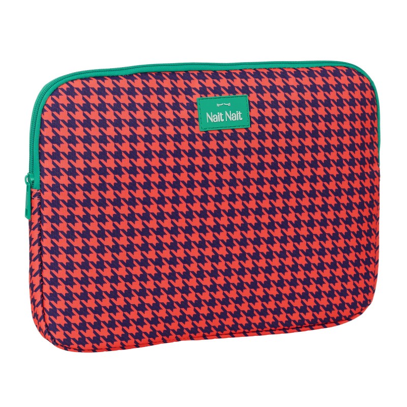 Custodia per Portatile Nait Nait Pata de gallo coral Corallo 34 x 25 x 2 cm Custodia per Portatile Nait Nait Pata de gallo coral Corallo 34 x 25 x 2 cm