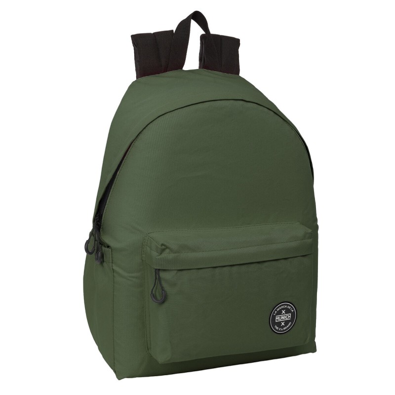 Zaino per Portatile Munich Khaki Cachi 31 x 43 x 13 cm Zaino per Portatile Munich Khaki Cachi 31 x 43 x 13 cm