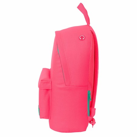 Zaino per Portatile Nait Nait Fluor Rosa 31 x 41 x 16 cm