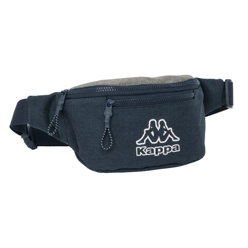 Marsupio Kappa Dark navy Grigio Blu Marino 23 x 12 x 9 cm Marsupio Kappa Dark navy Grigio Blu Marino 23 x 12 x 9 cm