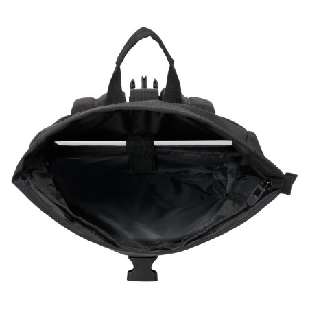 Zaino per Portatile Real Madrid C.F. Nero 28 x 42 x 13 cm