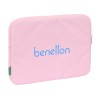 Custodia per Portatile Benetton Pink Rosa (34 x 25 x 2 cm)