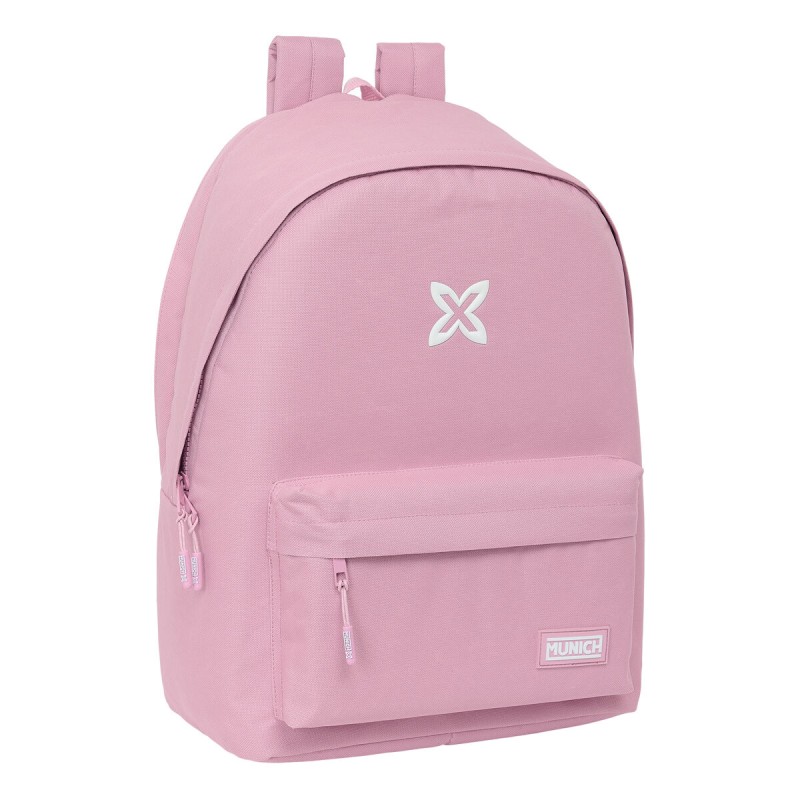 Zaino per Portatile Munich Basic Rosa 31 x 44 x 18 cm Zaino per Portatile Munich Basic Rosa 31 x 44 x 18 cm