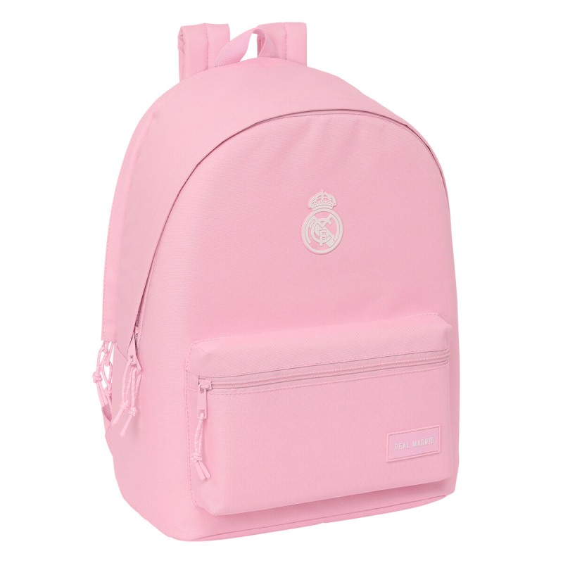 Zaino per Portatile Real Madrid C.F. Rosa 31 x 44 x 18 cm Zaino per Portatile Real Madrid C.F. Rosa 31 x 44 x 18 cm