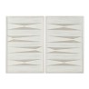 Quadro Home ESPRIT Bianco Beige Moderno Città 60 x 3 x 90 cm (2 Unità)