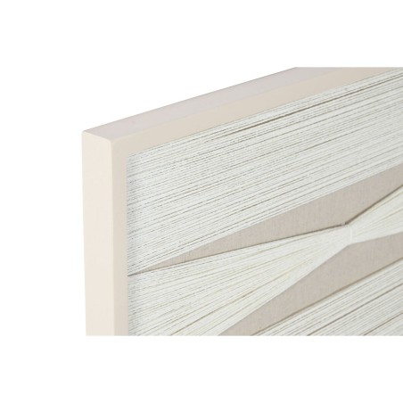 Quadro Home ESPRIT Bianco Beige Moderno Città 60 x 3 x 90 cm (2 Unità)