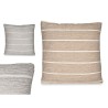 Cuscino Righe Marrone Grigio 45 x 12 x 45 cm (12 Unità)