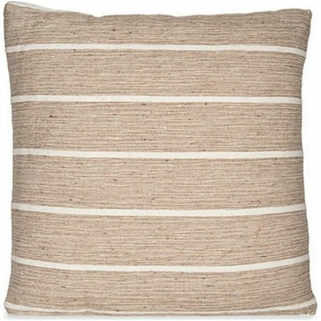 Cuscino Righe Marrone Grigio 45 x 12 x 45 cm (12 Unità)