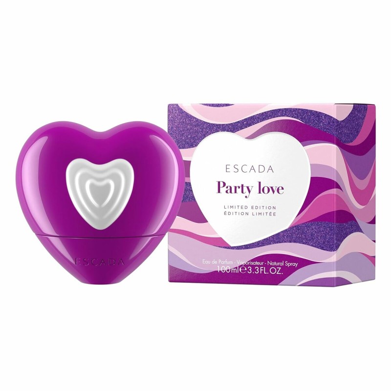 Profumo Donna Escada Party Love EDP 100 ml Edizione limitata Profumo Donna Escada Party Love EDP 100 ml Edizione limitata