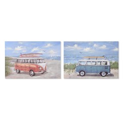 Quadro Home ESPRIT Furgone Mediterraneo 120 x 3 x 80 cm (2 Unità)