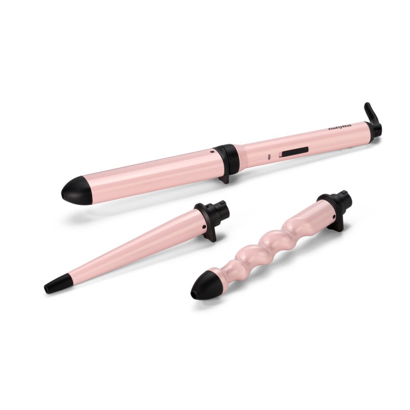 Arricciacapelli Babyliss Curl and Wave Trio Ceramica Rosa Arricciacapelli Babyliss Curl and Wave Trio Ceramica Rosa