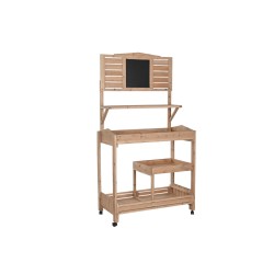 Carrello da Giardino Home ESPRIT Naturale 101 x 51 x 188 cm