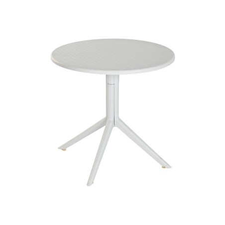 Tavolo da Pranzo Home ESPRIT Grigio Metallo polipropilene 80 x 80 x 75 cm