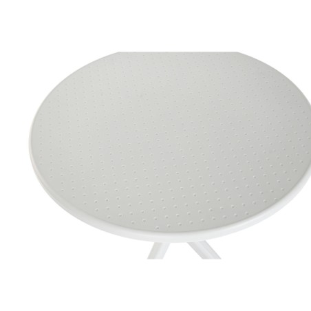 Tavolo da Pranzo Home ESPRIT Grigio Metallo polipropilene 80 x 80 x 75 cm