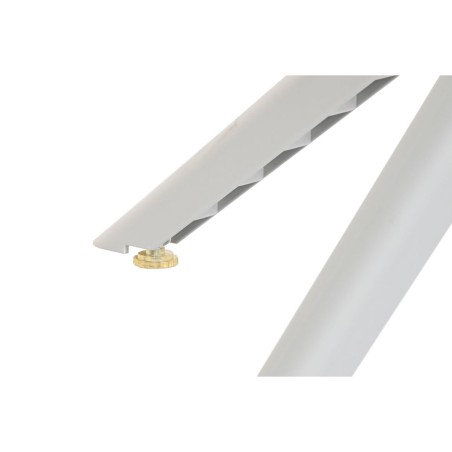 Tavolo da Pranzo Home ESPRIT Grigio Metallo polipropilene 80 x 80 x 75 cm