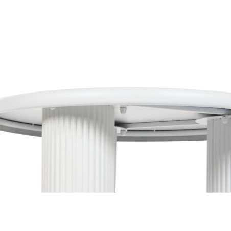 Tavolo aggiuntivo Home ESPRIT Bianco 75 x 75 x 40 cm