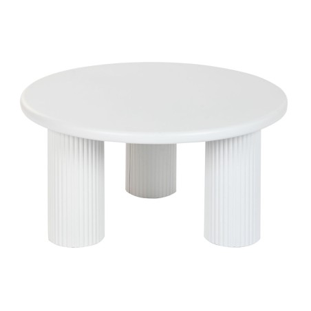 Tavolo aggiuntivo Home ESPRIT Bianco 75 x 75 x 40 cm