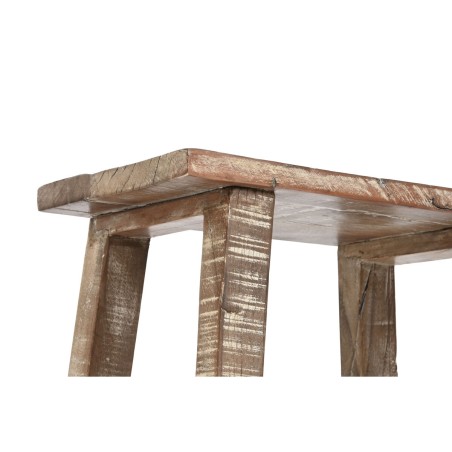 Tavolo aggiuntivo Home ESPRIT Bianco Marrone 45 x 25 x 51 cm