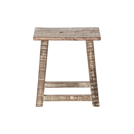 Tavolo aggiuntivo Home ESPRIT Bianco Marrone 45 x 25 x 51 cm