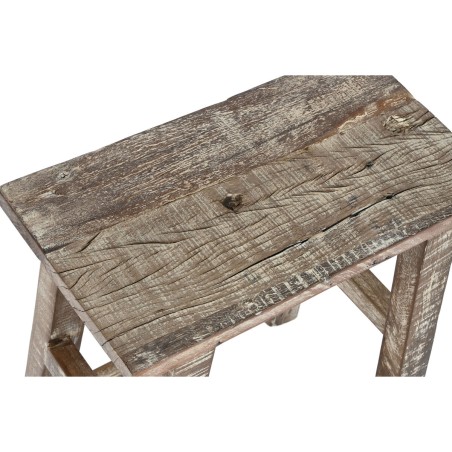 Tavolo aggiuntivo Home ESPRIT Bianco Marrone 45 x 25 x 51 cm